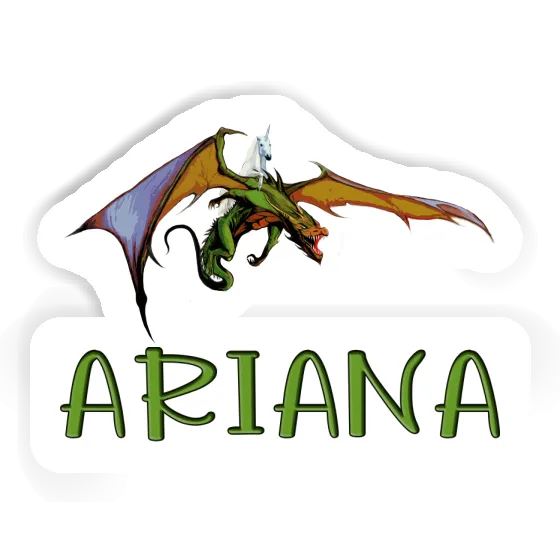 Drache Sticker Ariana Notebook Drache Sticker Ariana Notebook Image