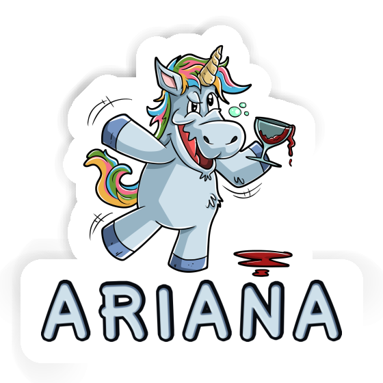 Weinhorn Aufkleber Ariana Notebook Weinhorn Aufkleber Ariana Gift package Image