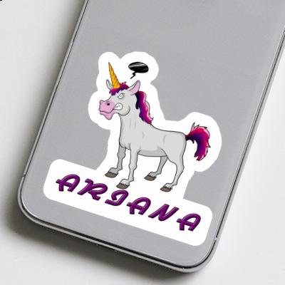 Ariana Sticker Einhorn Notebook Ariana Sticker Einhorn Gift package Image