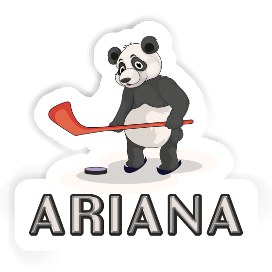 Autocollant Panda Ariana Laptop Image