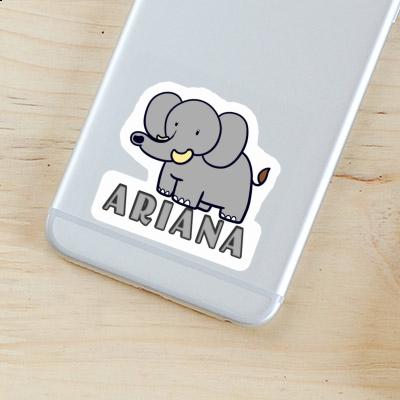 Éléphant Autocollant Ariana Notebook Éléphant Autocollant Ariana Notebook Image