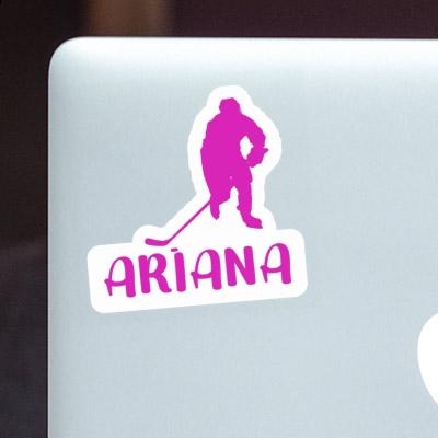 Joueuse de hockey Autocollant Ariana Gift package Image