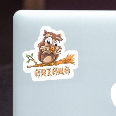Owl Sticker Ariana Notebook Image
