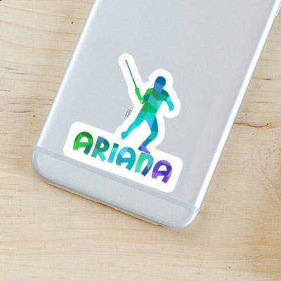 Sticker Ariana Fencer Notebook Sticker Ariana Fencer Notebook Image