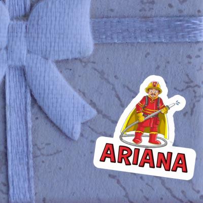 Ariana Sticker Feuerwehrmann Image