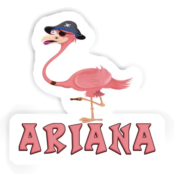 Flamingo Sticker Ariana Notebook Image