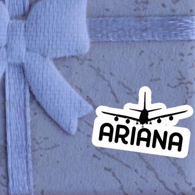 Autocollant Ariana Avion Notebook Image