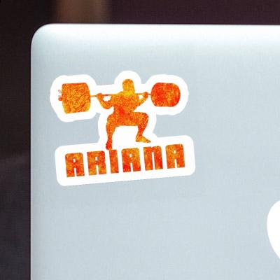 Ariana Sticker Weightlifter Notebook Ariana Sticker Weightlifter Gift package Image