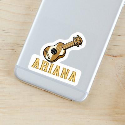 Ariana Sticker Guitar Image
