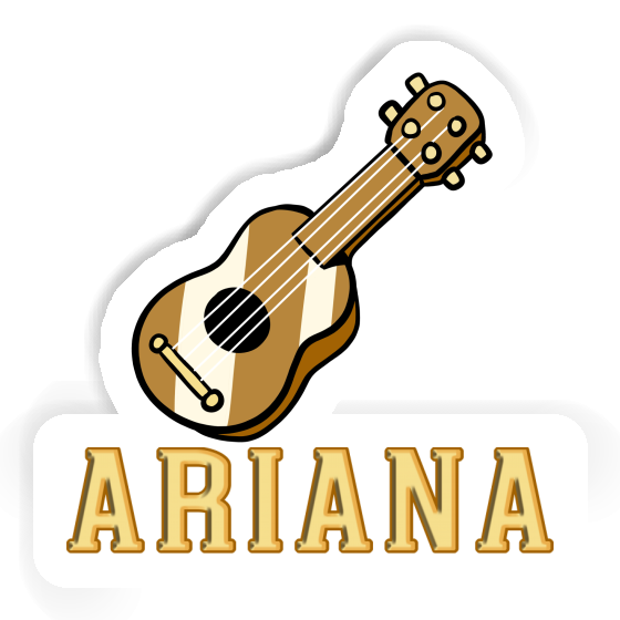 Ariana Sticker Guitar Laptop Image