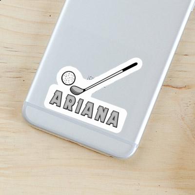 Ariana Autocollant Club de golf Notebook Ariana Autocollant Club de golf Gift package Image