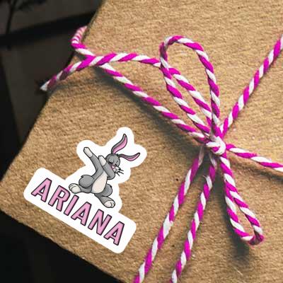 Sticker Ariana Kaninchen Notebook Sticker Ariana Kaninchen Notebook Image