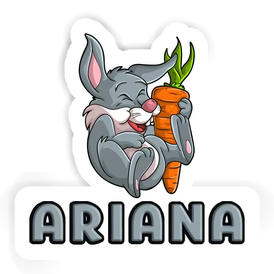 Autocollant Lapin Ariana Autocollant Lapin Ariana Image