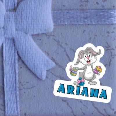 Ariana Sticker Easter Bunny Notebook Ariana Sticker Easter Bunny Gift package Image