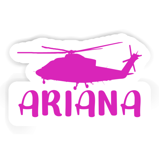 Sticker Ariana Helikopter Notebook Sticker Ariana Helikopter Gift package Image