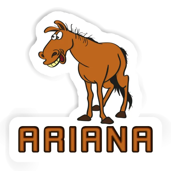 Autocollant Ariana Cheval Image