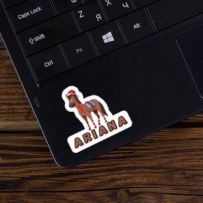 Christmas Horse Sticker Ariana Christmas Horse Sticker Ariana Image