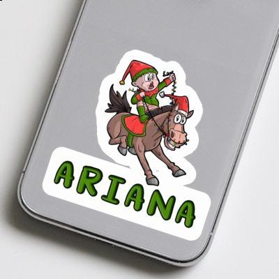 Ariana Sticker Rider Notebook Ariana Sticker Rider Gift package Image