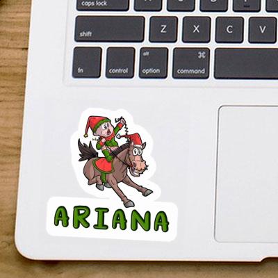 Sticker Reiter Ariana Notebook Image