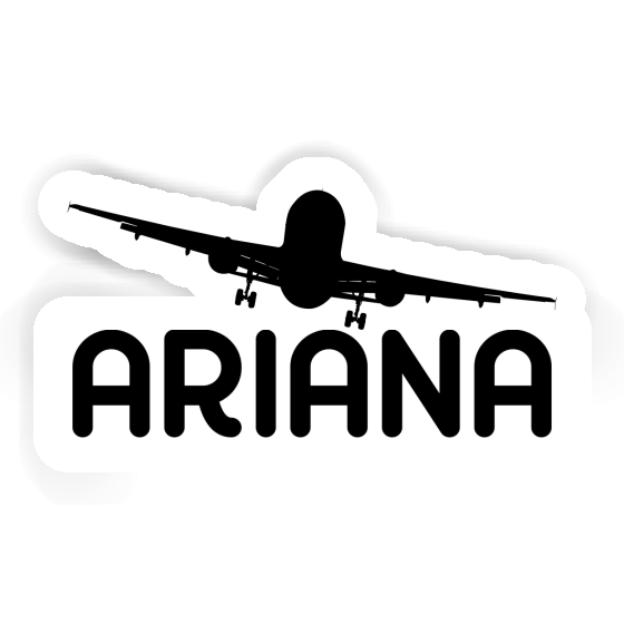 Sticker Flugzeug Ariana Gift package Image