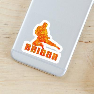 Sticker Karateka Ariana Image