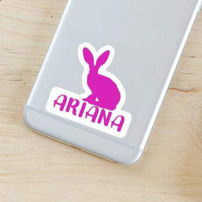 Kaninchen Sticker Ariana Laptop Image