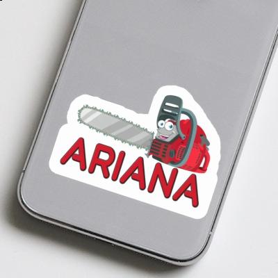 Sticker Ariana Kettensäge Gift package Image