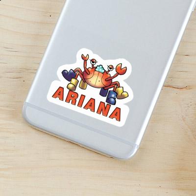 Autocollant Ariana Crabe Notebook Image