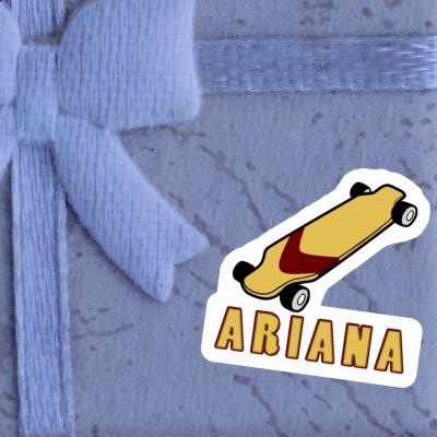 Longboard Autocollant Ariana Notebook Longboard Autocollant Ariana Gift package Image