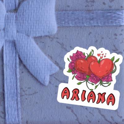 Sticker Herz Ariana Gift package Image