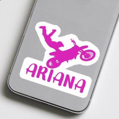 Motocross-Fahrer Aufkleber Ariana Notebook Motocross-Fahrer Aufkleber Ariana Gift package Image