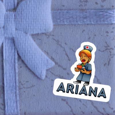 Ariana Autocollant Infirmière Notebook Ariana Autocollant Infirmière Notebook Image
