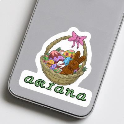 Ariana Sticker Easter basket Gift package Image