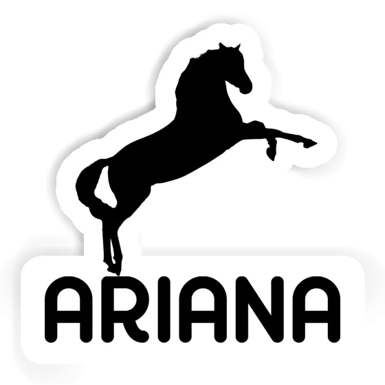 Autocollant Ariana Cheval Notebook Autocollant Ariana Cheval Notebook Image