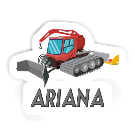 Ariana Sticker Pistenraupe Laptop Ariana Sticker Pistenraupe Laptop Image