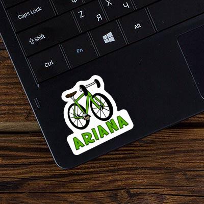 Vélo de course Autocollant Ariana Laptop Image