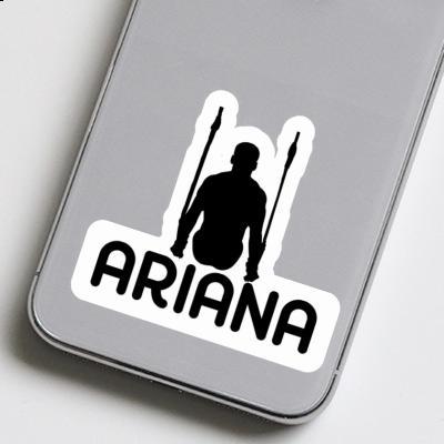 Aufkleber Ariana Ringturner Laptop Image