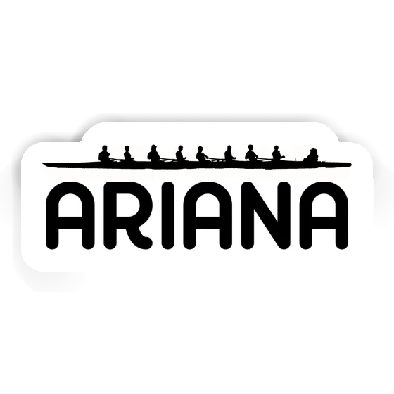 Ariana Autocollant Bateau à rames Notebook Ariana Autocollant Bateau à rames Notebook Image