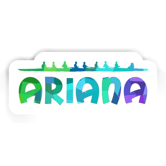 Autocollant Bateau à rames Ariana Laptop Autocollant Bateau à rames Ariana Laptop Image