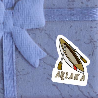 Autocollant Bateau à rames Ariana Notebook Autocollant Bateau à rames Ariana Notebook Image