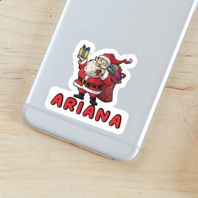 Sticker Ariana Weihnachtsmann Image