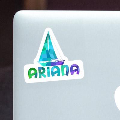 Sticker Sailboat Ariana Notebook Image