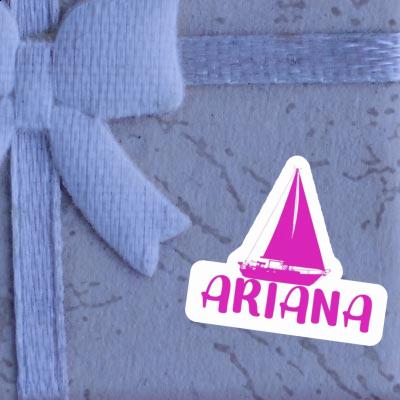 Sailboat Sticker Ariana Gift package Image