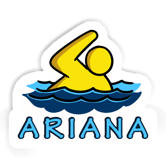 Sticker Ariana Swimmer Notebook Sticker Ariana Swimmer Notebook Image