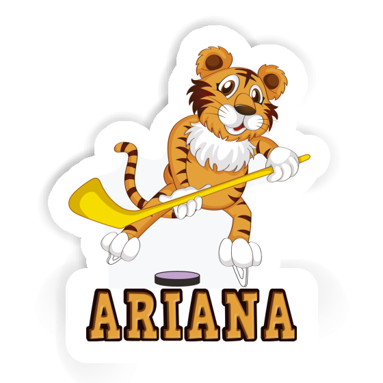 Autocollant Ariana Tigre Notebook Autocollant Ariana Tigre Gift package Image