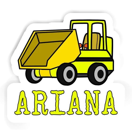 Sticker Ariana Frontkipper Image