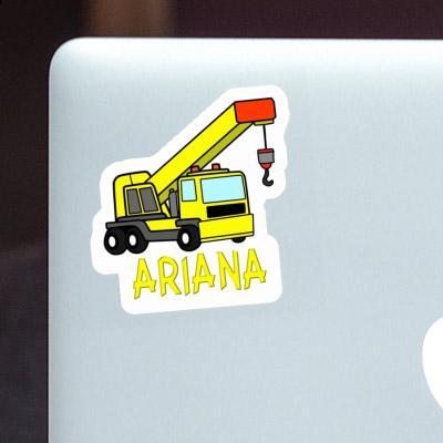 Ariana Sticker Vehicle Crane Gift package Image