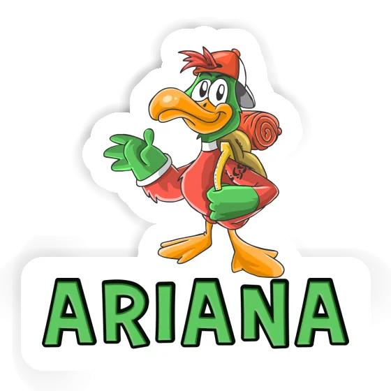 Ariana Sticker Wanderer Laptop Image