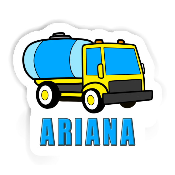 Sticker Ariana Wassertransporter Laptop Image