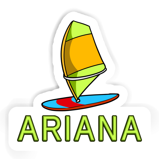 Aufkleber Windsurfsegel Ariana Gift package Image